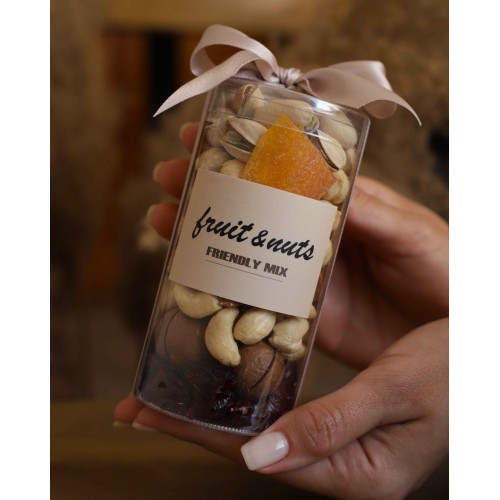 Асорті ВІП в тубусі 200 г: горіхи, сухофрукти. Асорті ВІП в тубусі 200 г: горіхи, сухофрукти.